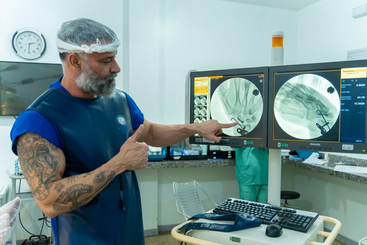 Cirurgias inéditas no HRCR