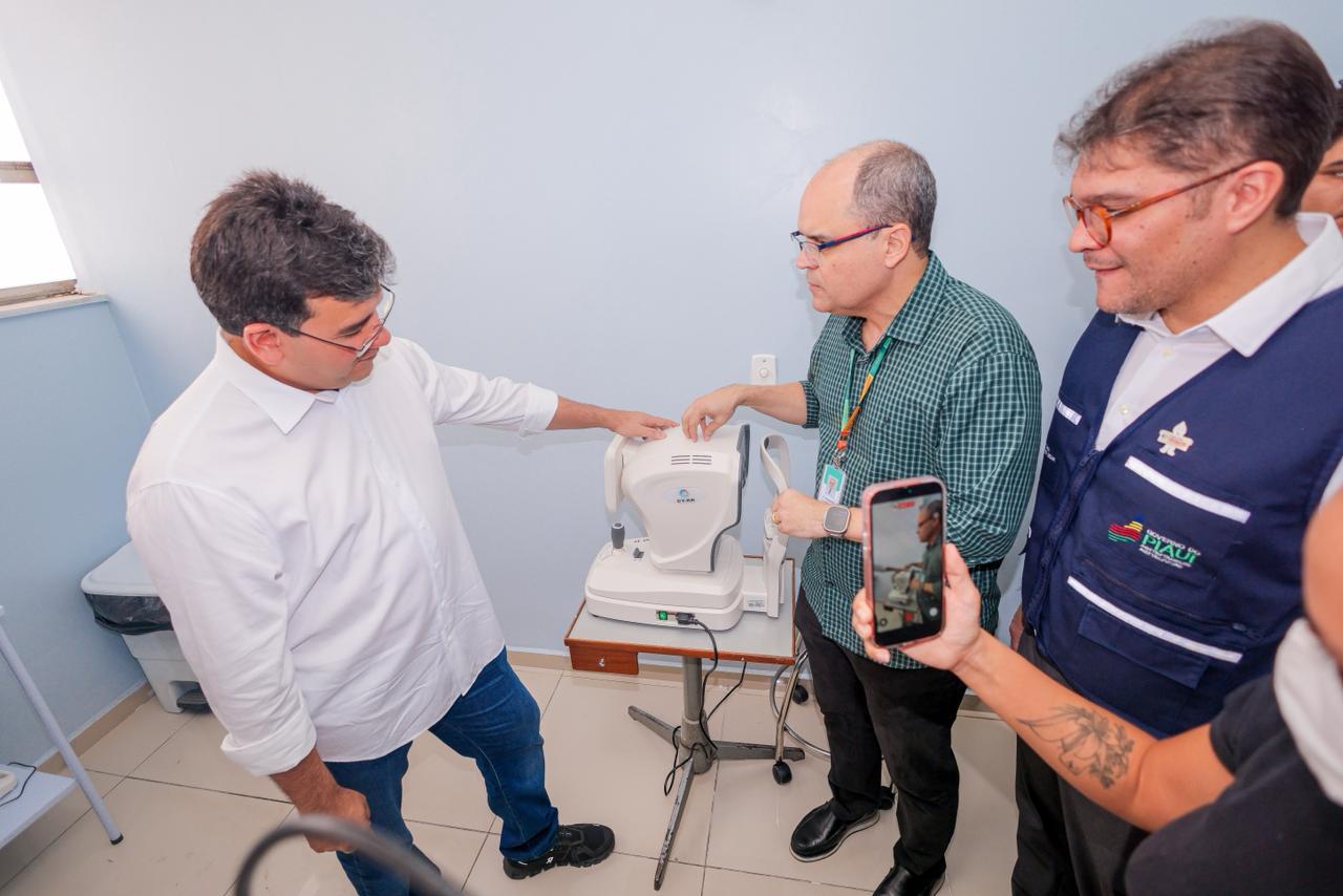 Governador inaugura reforma do Ambulatório Azul do HGV amplia atendimentos e moderniza serviços de saúde