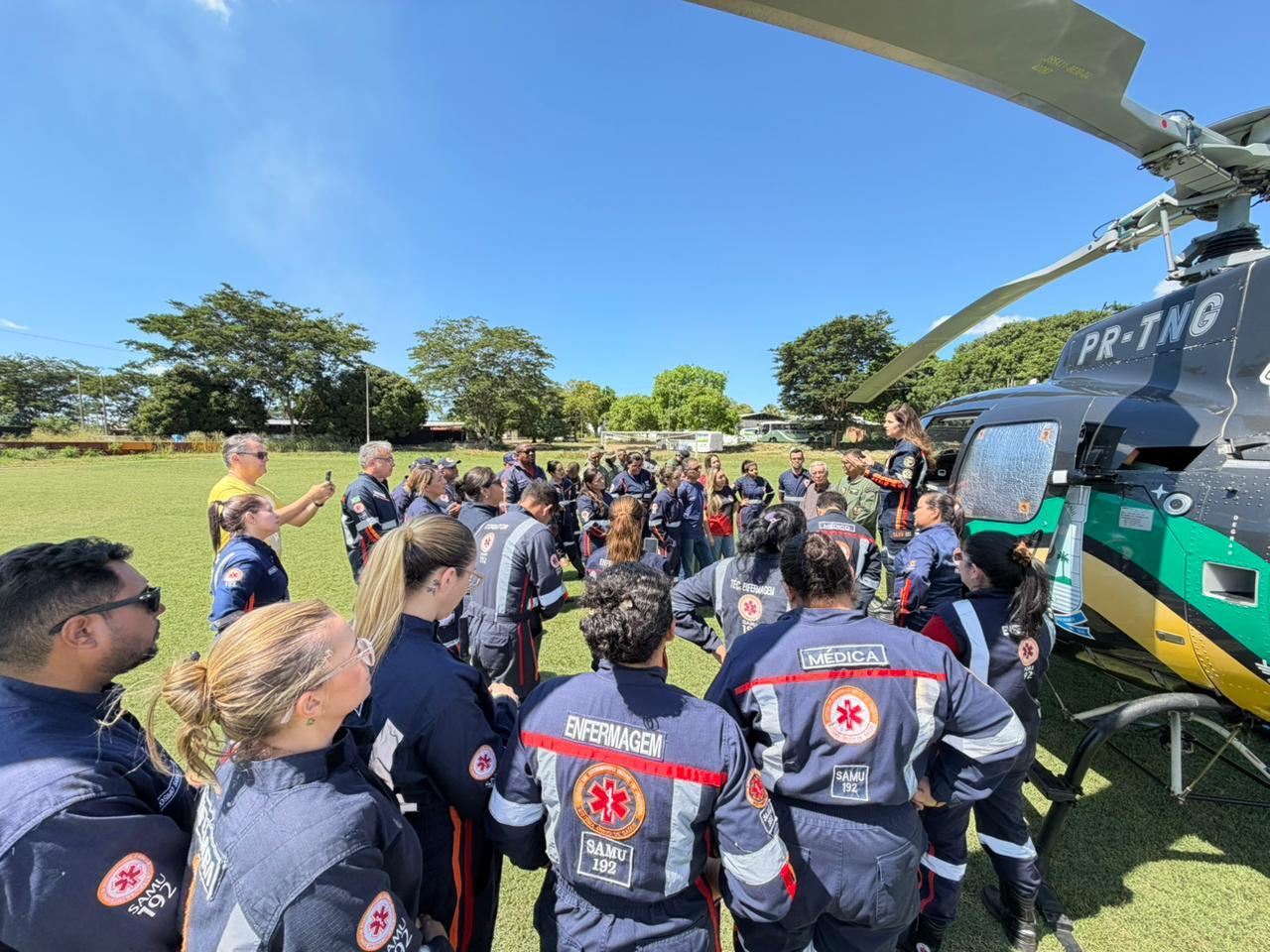 SAMU Aéreo inicia treinamento com helicóptero para ampliar resgates no Piauí