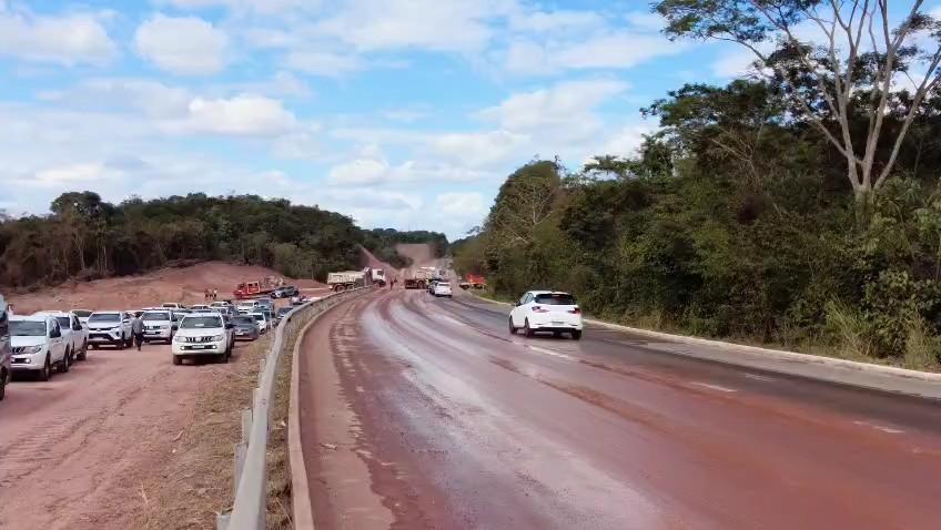 Ministros acompanham avanço das duplicações das BRs no Piauí e confirmam uso de pavimento de concreto