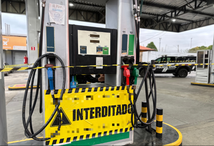 Operação fecha 10 postos no Piauí por suspeita de fraudes em combustíveis 