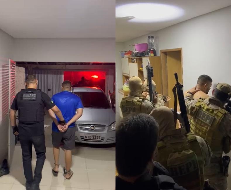 Operação mira integrantes do PCC e cumpre 46 mandados no Piauí e Maranhão