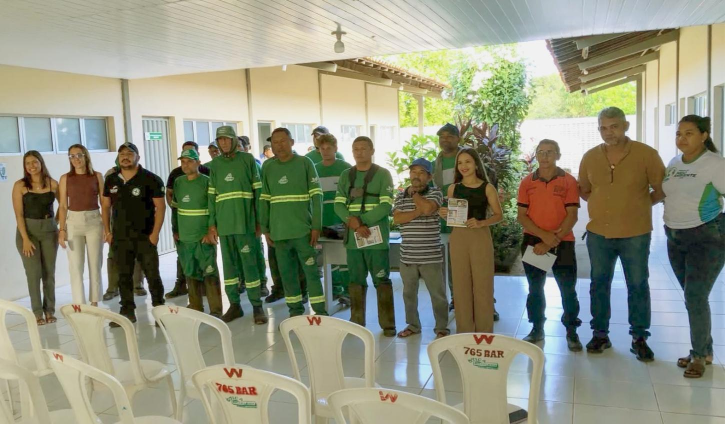 Palestra da SEMAM orienta servidores sobre poluição sonora e segurança no trabalho