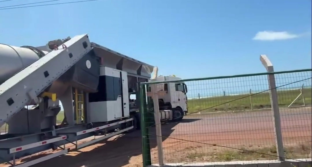 Piripiri conquista usina de asfalto permanente e amplia capacidade de pavimentação