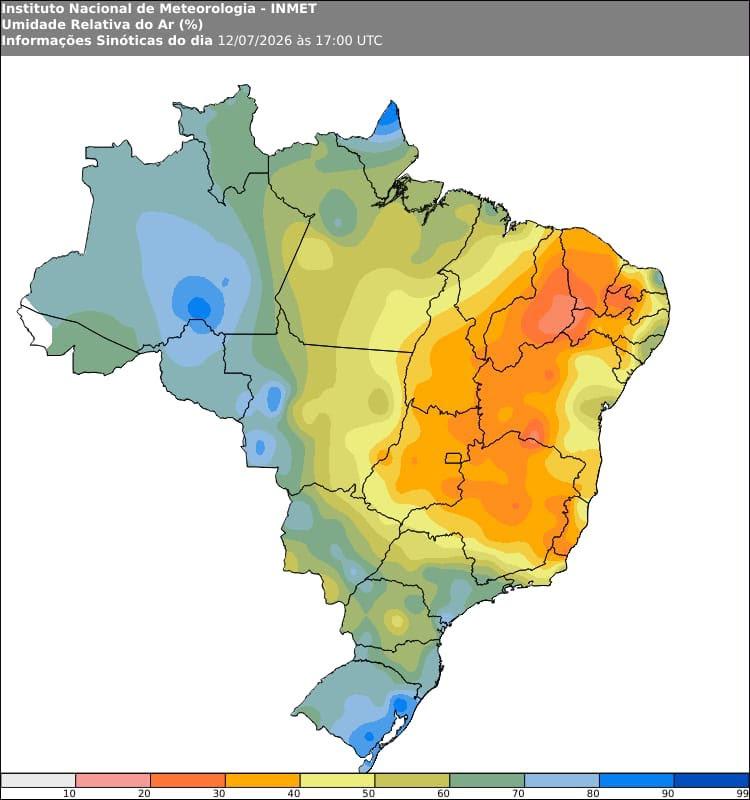 Baixa umidade