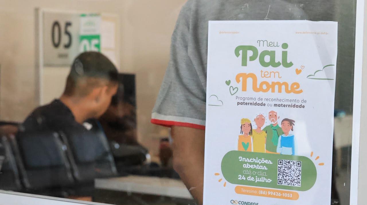 Defensoria do Piauí intensifica campanha para reconhecimento de paternidade e amplia atendimento em 13 municípios