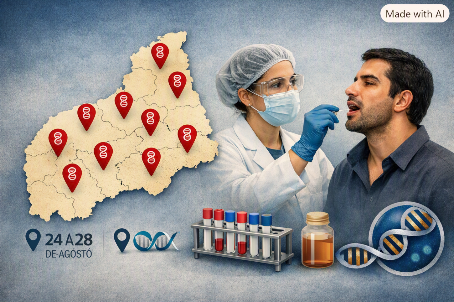 Famílias de desaparecidos terão 10 pontos de coleta de DNA no Piauí