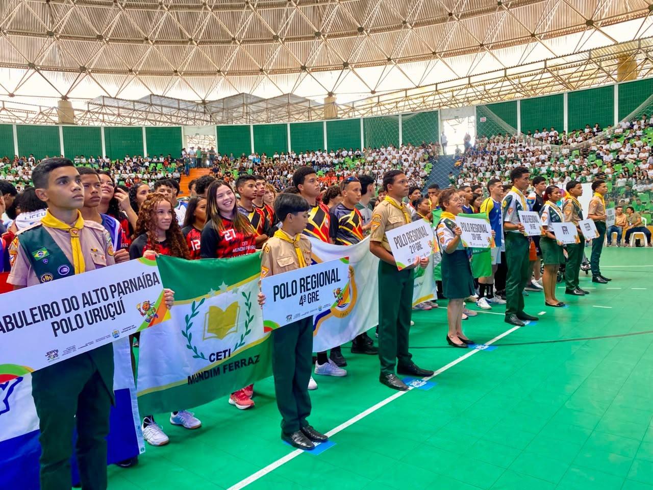 Jogos Escolares Piauienses seguem com competições em Teresina neste sábado (8) e domingo (9)