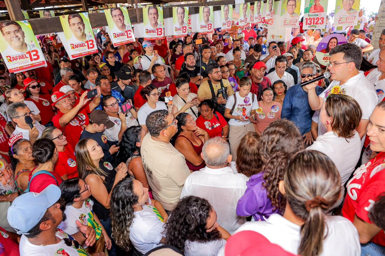 Rafael em agenda de campanha em Batalha.