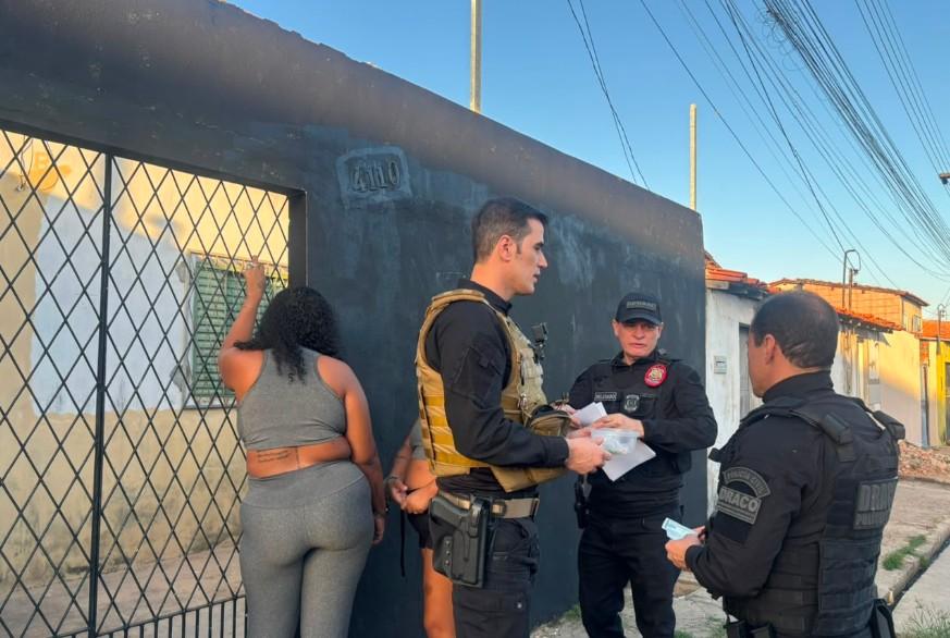 Operação em Teresina - imagem SSP/PI