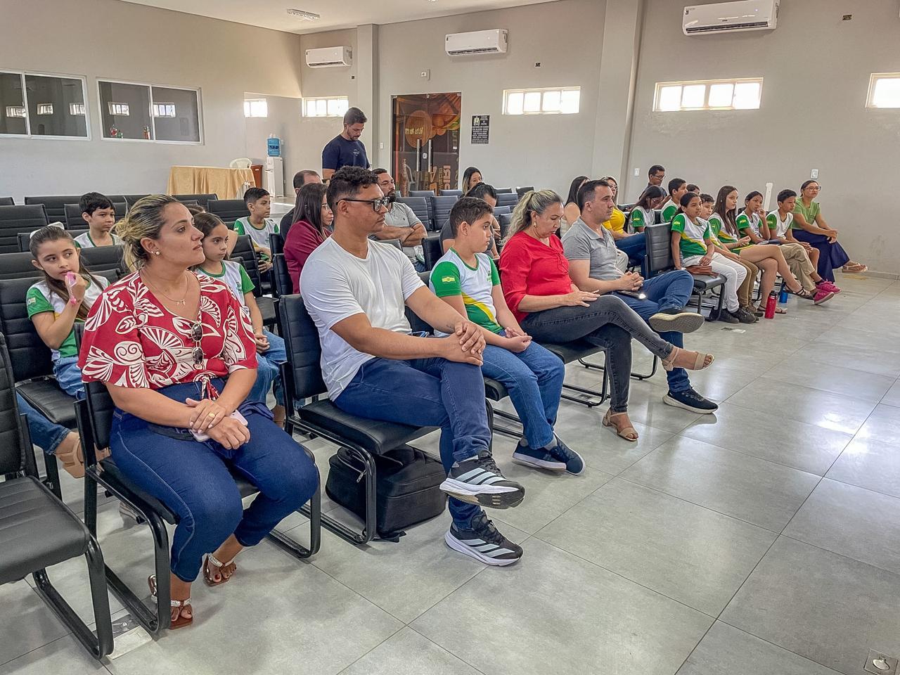 Premiação MPT na escola.