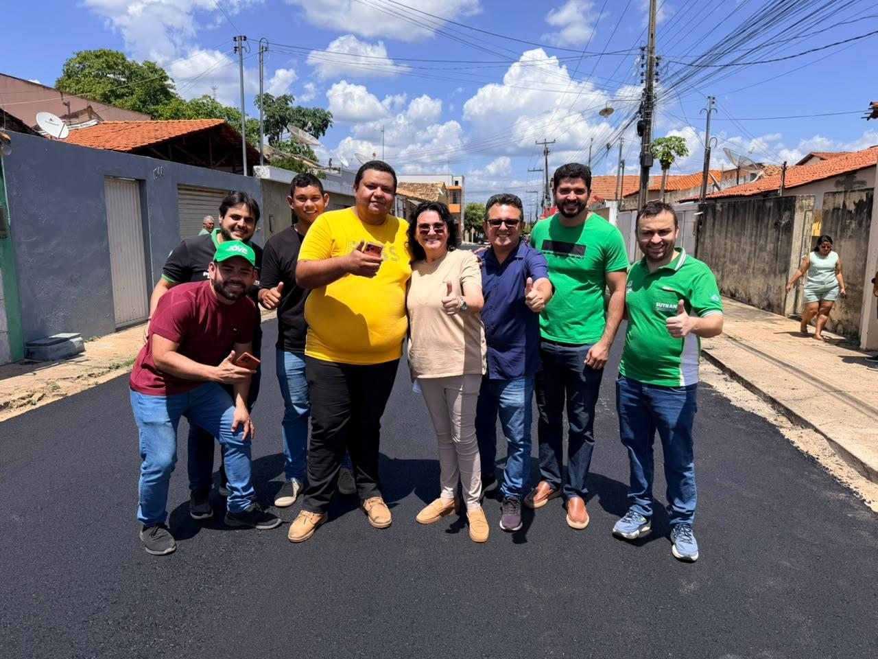 Prefeita Jôve Oliveira visitou a obra