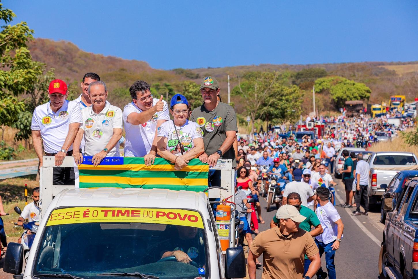 Em Pedro II, Rafael Fonteles promete transformar vocação em turismo em mais emprego e renda