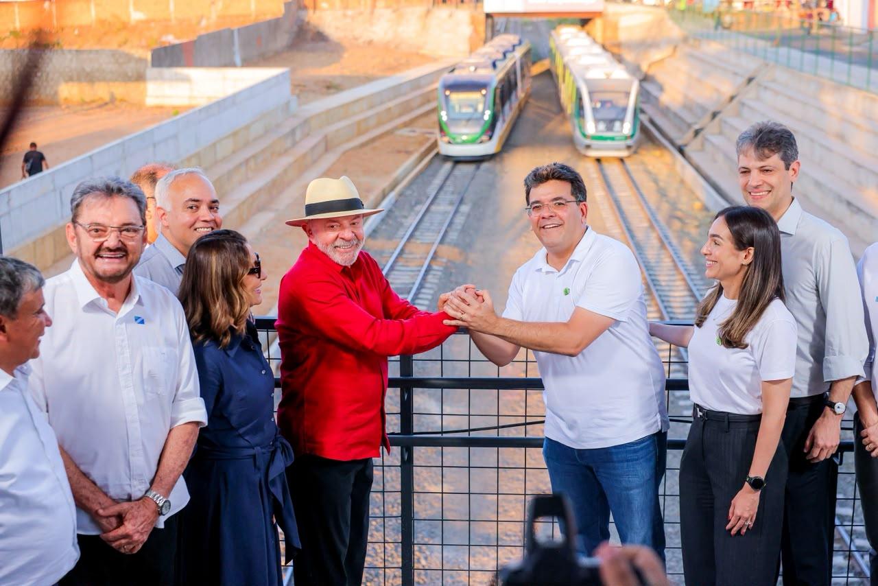 “Esse é um exemplo para o Brasil inteiro”, diz Lula ao visitar metrô  de Teresina com tarifa zero