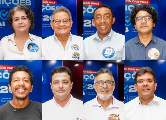 OAB Piauí sabatina candidatos ao Governo do Estado; assista na íntegra e confira as propostas