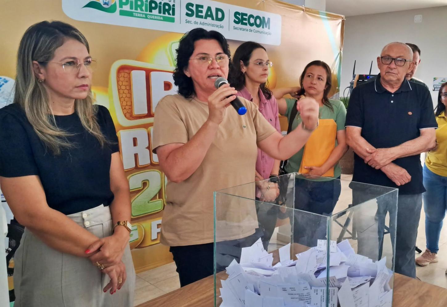 IPTU Premiado da Prefeitura de Piripiri sorteia cinco motos 