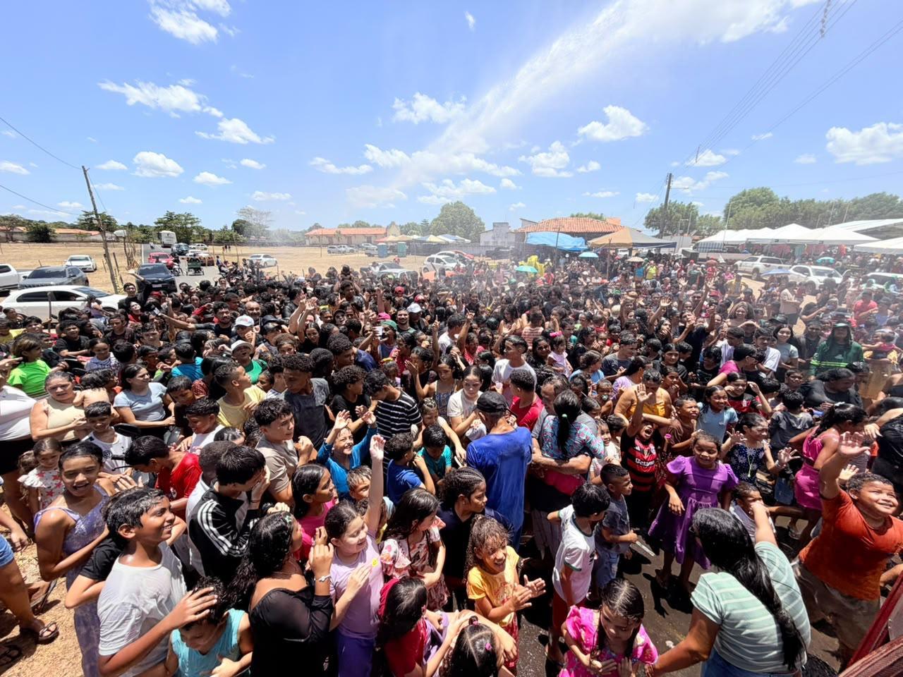 Prefeitura de Piripiri celebra o Dia das Crianças com festa na Praça Nelson Carneiro