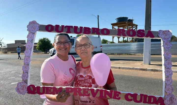 Caminhada do Outubro Rosa reúne mulheres em Piripiri e reforça cuidados com a saúde
