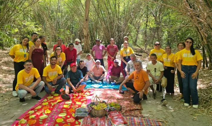 CAPS AD realiza ação do Setembro Amarelo no Horto Florestal de Piripiri