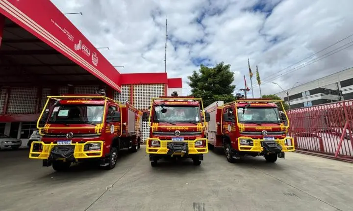 Corpo de Bombeiros do Piauí recebe reforço com novas viaturas e equipamentos
