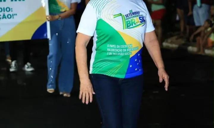 Desfile Cívico de 7 de Setembro reúne escolas, instituições e forças de segurança em Piripiri