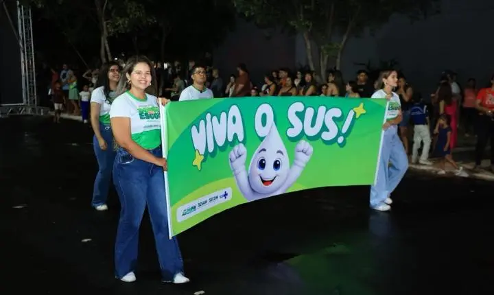 Desfile Cívico de 7 de Setembro reúne escolas, instituições e forças de segurança em Piripiri
