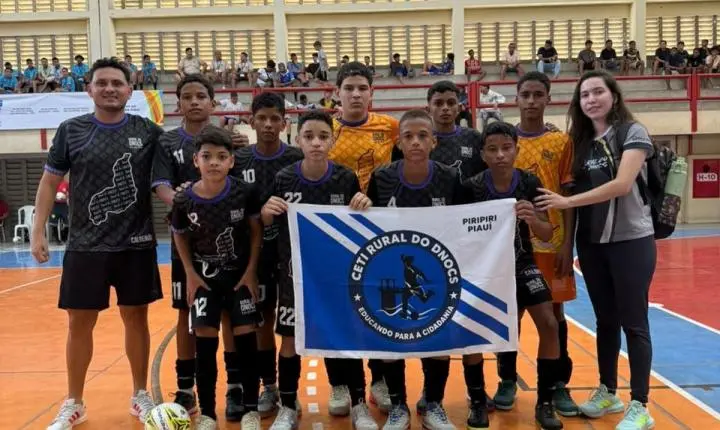 Escola Rural do DNOCS representa Piripiri na etapa estadual dos Jogos Escolares Piauienses