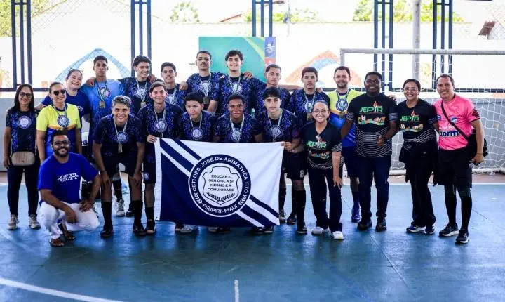 Finais do futsal consagram campeões do JEPIR 2026 em Piripiri