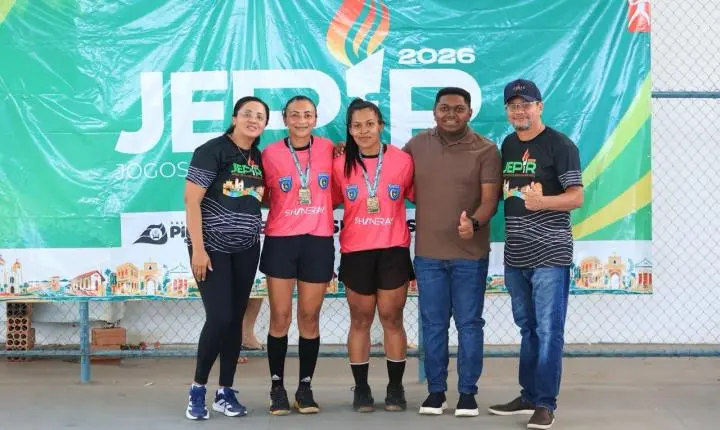 Futsal movimenta mais uma rodada do JEPIR em Piripiri