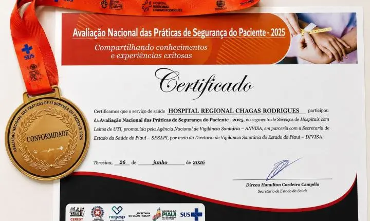 HEDA e HRCR são reconhecidos na Avaliação Nacional das Práticas de Segurança do Paciente 2025