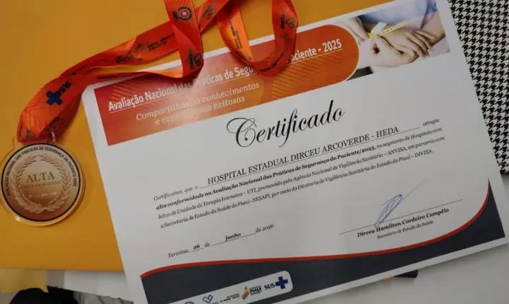 HEDA e HRCR são reconhecidos na Avaliação Nacional das Práticas de Segurança do Paciente 2025