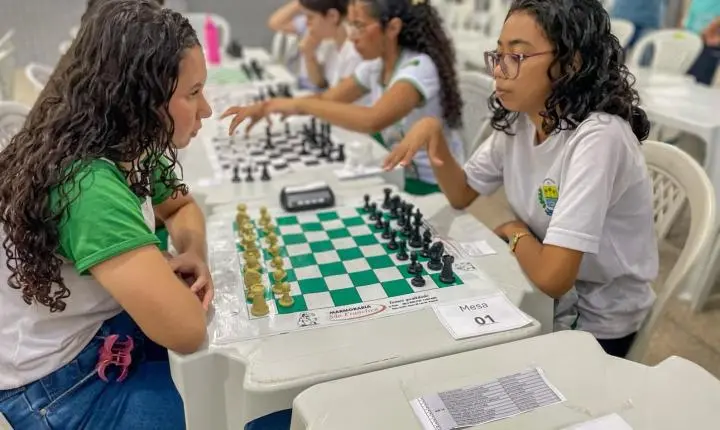 JEPIR reúne estudantes em competição de xadrez em Piripiri