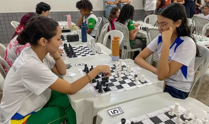 JEPIR reúne estudantes em competição de xadrez em Piripiri