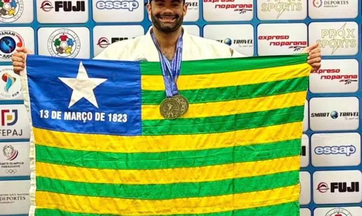 Judoca piauiense conquista pentacampeonato sul-americano