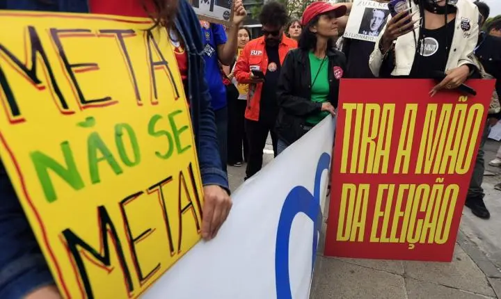 Justiça manda Meta excluir posts sobre demissão por voto político