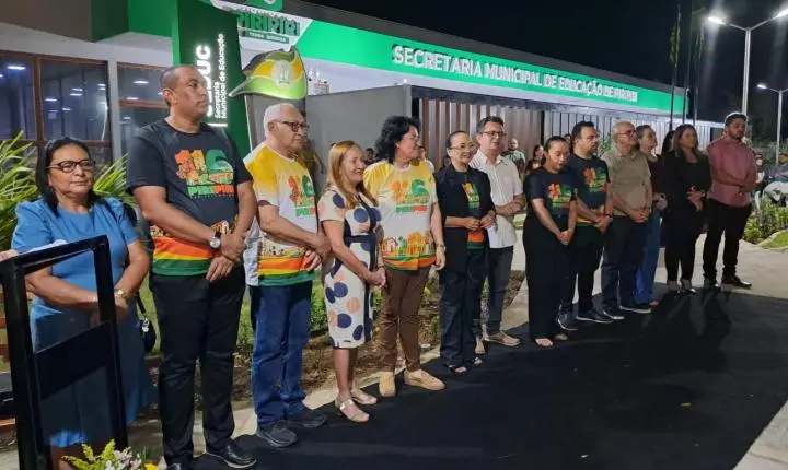 Nova sede da Educação é entregue durante as comemorações pelos 116 anos de Piripiri