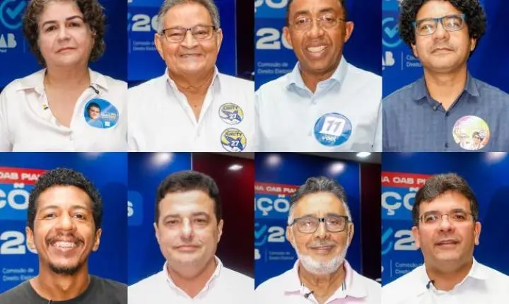 OAB Piauí sabatina candidatos ao Governo do Estado; assista na íntegra e confira as propostas