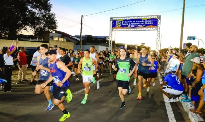 Piripiri celebra inclusão com II Corrida de Conscientização do Autismo