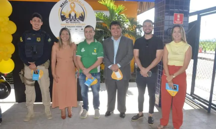 Piripiri lança Campanha Maio Amarelo com foco na redução de acidentes de trânsito