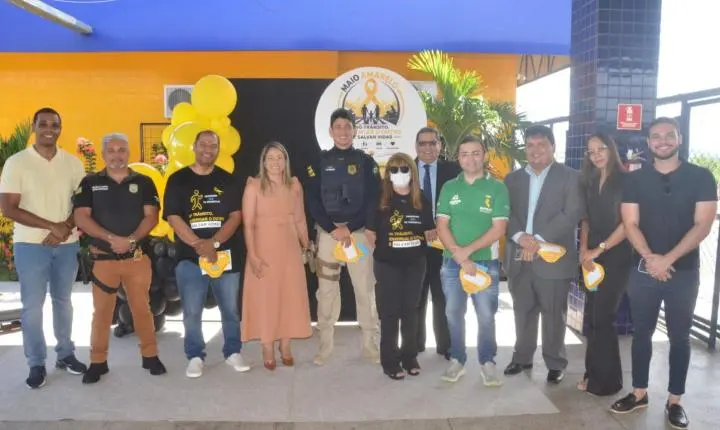 Piripiri lança Campanha Maio Amarelo com foco na redução de acidentes de trânsito