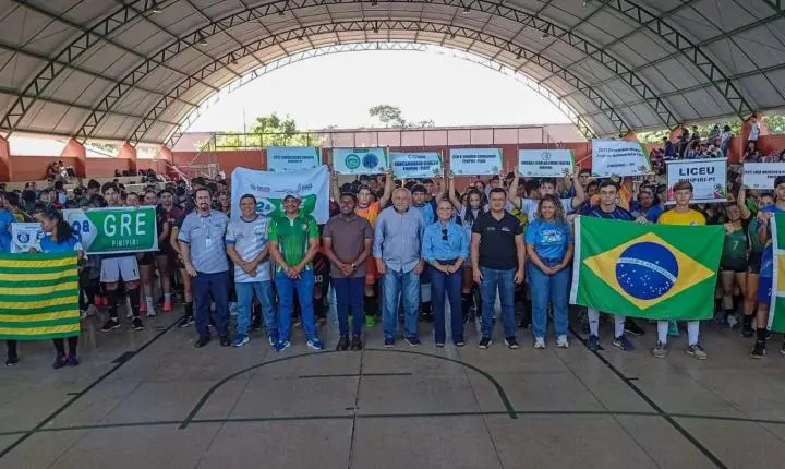  Piripiri recebe etapa regional dos Jogos Escolares Piauienses