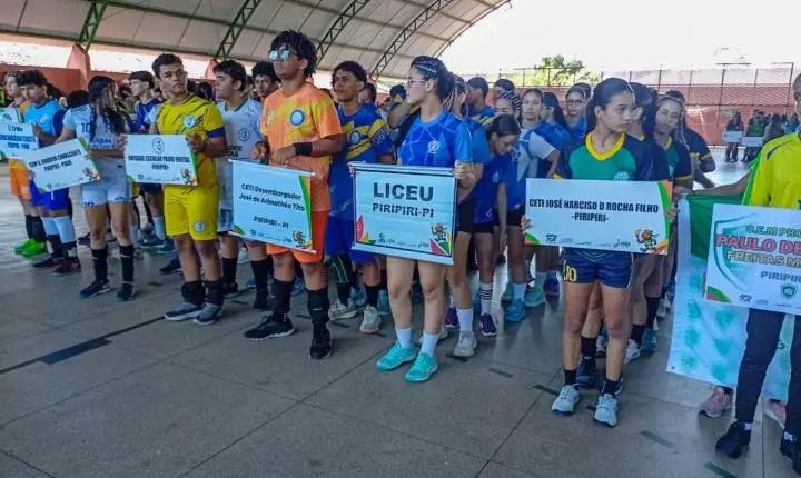  Piripiri recebe etapa regional dos Jogos Escolares Piauienses
