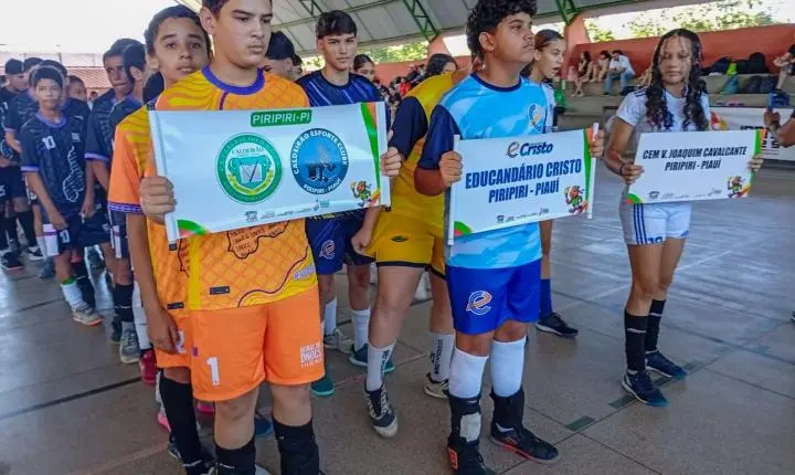  Piripiri recebe etapa regional dos Jogos Escolares Piauienses
