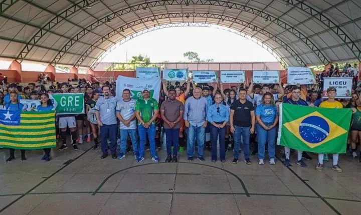  Piripiri recebe etapa regional dos Jogos Escolares Piauienses