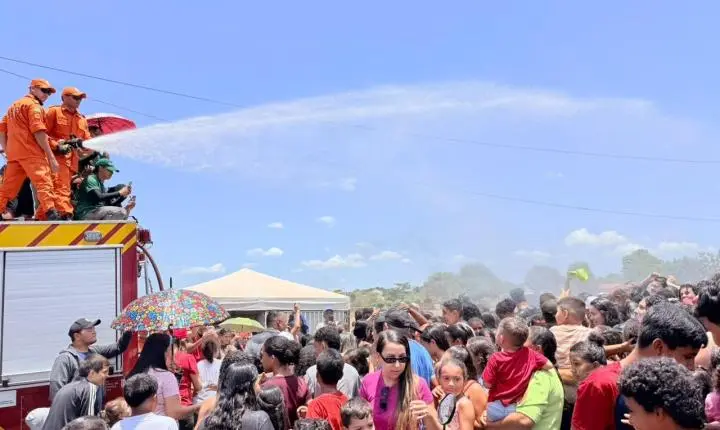Prefeitura de Piripiri celebra o Dia das Crianças com festa na Praça Nelson Carneiro