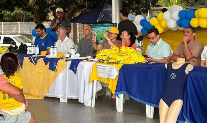 Prefeitura de Piripiri e AABB celebram 5 anos do AABB Comunidade com entrega de kits aos alunos