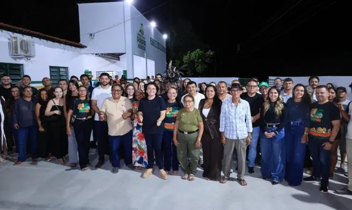 Prefeitura de Piripiri inaugura Centro de Ensino de Tempo Integral na comunidade Pequi