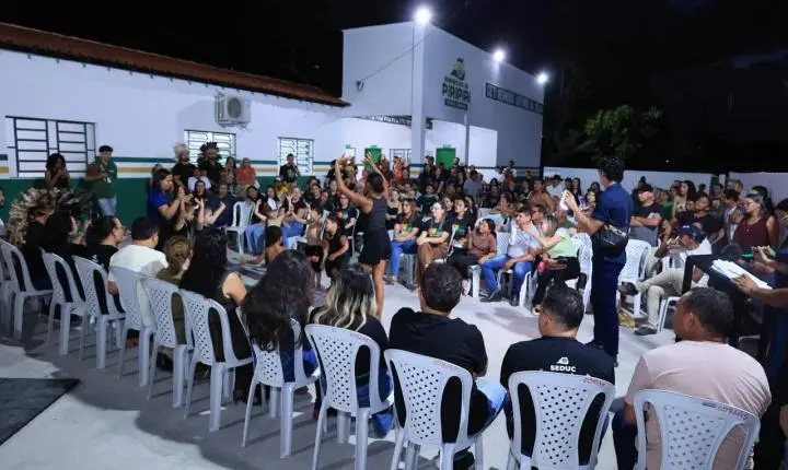 Prefeitura de Piripiri inaugura Centro de Ensino de Tempo Integral na comunidade Pequi