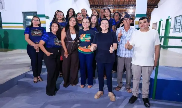 Prefeitura de Piripiri inaugura Centro de Ensino de Tempo Integral na comunidade Pequi
