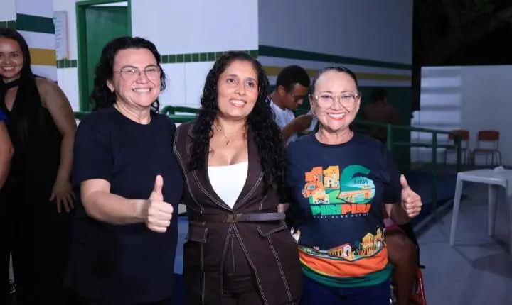 Prefeitura de Piripiri inaugura Centro de Ensino de Tempo Integral na comunidade Pequi